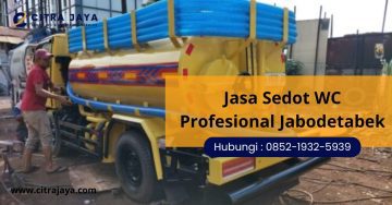 Jasa Sedot WC Profesional Jabodetabek