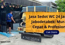 Jasa Sedot WC 24 Jam di Jabodetabek: Murah, Cepat & Profesional