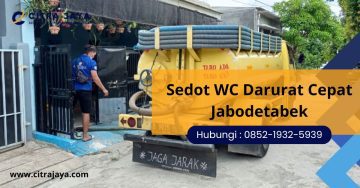 Sedot WC Darurat Cepat Jabodetabek