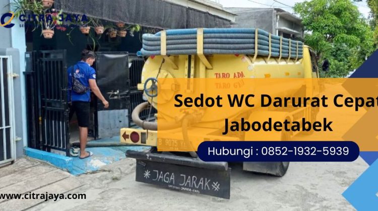 Sedot WC Darurat Cepat Jabodetabek