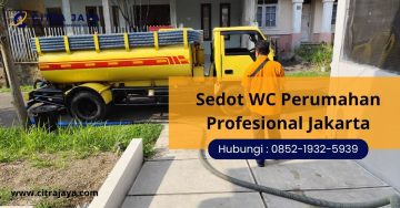 Sedot WC Perumahan Profesional Jakarta