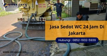 Jasa Sedot WC 24 Jam Di Jakarta