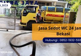 Jasa Sedot WC 24 Jam di Bekasi