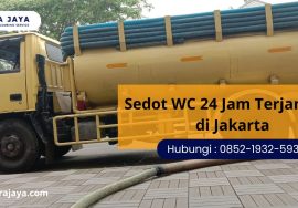 Sedot WC 24 Jam Terjangkau di Jakarta