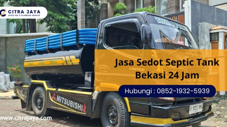 Jasa Sedot Septic Tank Bekasi 24 Jam