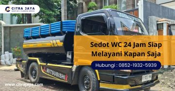 Sedot WC 24 Jam Siap Melayani Kapan Saja