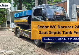 Sedot WC Darurat 24 Jam Saat Septic Tank Penuh