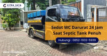 Sedot WC Darurat 24 Jam Saat Septic Tank Penuh