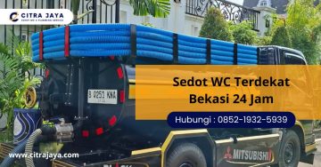 Sedot WC Terdekat Bekasi 24 Jam
